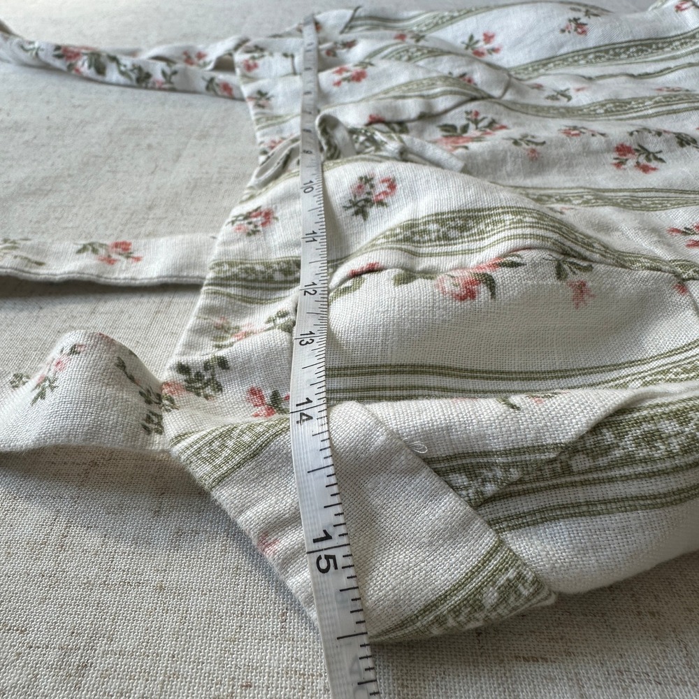 Reformation Maegan Midi Linen Dress Heath Floral 8 - Picture 12 of 13